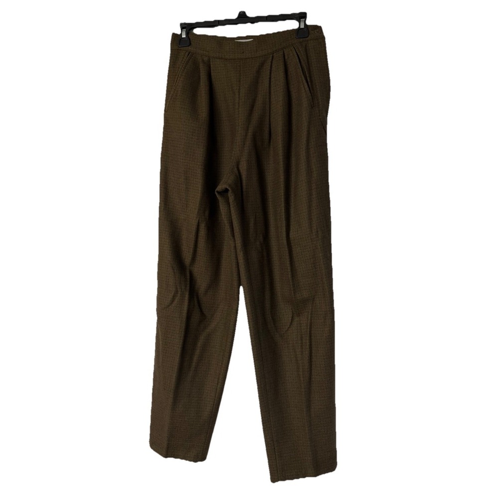 Vintage Romeo Gigli Henri Bendel Womens Wool Pleated‎ Front Pants Slacks Size 44
